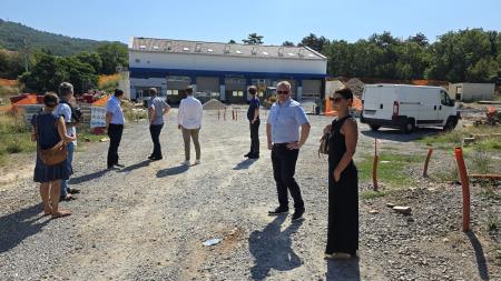 Srečanje z generalnim direktorjem URSZR; Vir: Občina Sežana